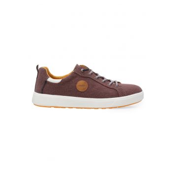 Pantofi sport din material textil - Maro