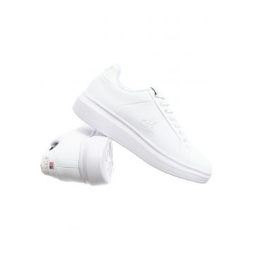 Pantofi sport din piele ecologica - Alb