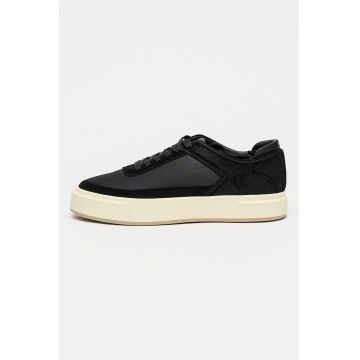 Pantofi sport low-cut din piele intoarsa Basket Cupsole - Negru