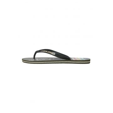 Papuci flip-flop de cauciuc Palm - Verde inchis
