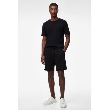 Tricou cu decolteu rotund - Negru