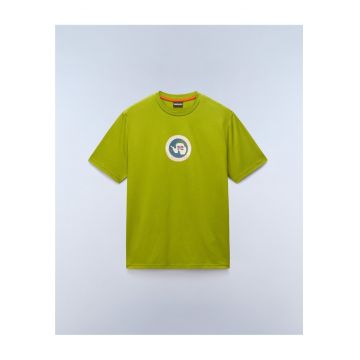 Tricou cu logo din bumbac Phos