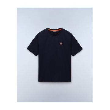 Tricou cu maneca scurta din jerseu cu logo