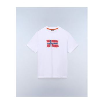 Tricou cu print logo Mahsa