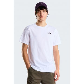 Tricou regular fit cu imprimeu logo pe piept Evolution Box - Alb