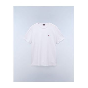 Tricou Salis din bumbac cu logo brodat.