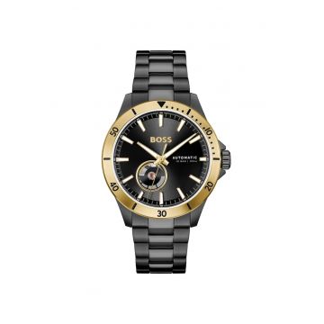 Ceas barbatesc  1514203 Automatic Negru - Auriu