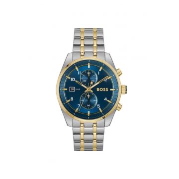 Ceas barbatesc  1514247 Quartz Argintiu - Auriu