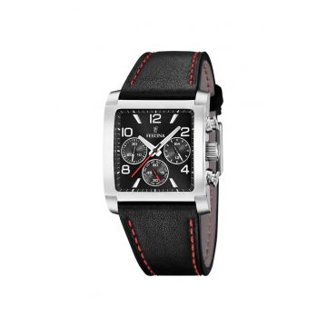 Ceas barbatesc  F20653/3 Quartz Argintiu