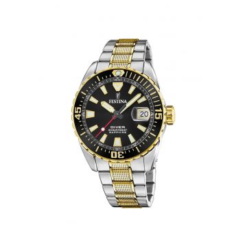 Ceas barbatesc -  F20706/3 - Quartz - Argintiu