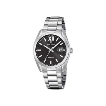 Ceas barbatesc  F20707/6 Quartz Argintiu