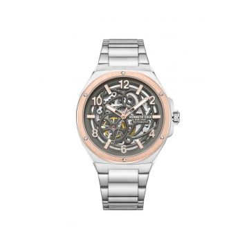 Ceas barbatesc  KCWGY0046303 Automatic Argintiu - Rose gold