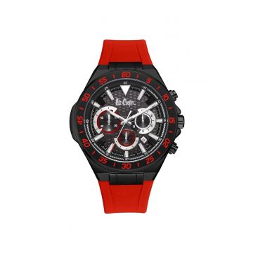 Ceas barbatesc  LC08003.658 Quartz Negru