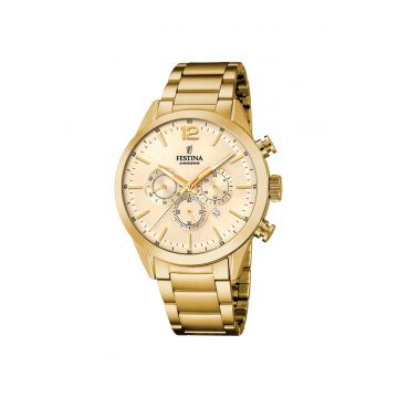 Ceas barbatesc  Quartz8 - Auriu