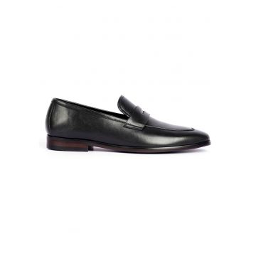 loafers  Giovanni I - piele negru - Negru