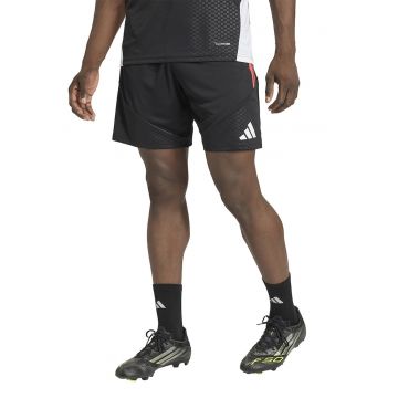 Pantaloni scurti cu logo pentru fotbal Tiro 26 - Negru