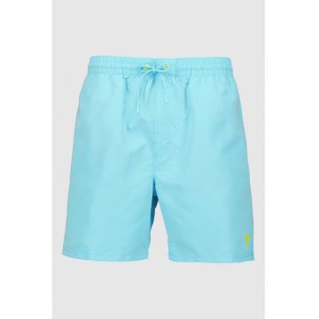 Pantaloni scurti de baie cu dublura interioara de plasa - Albastru glaciar