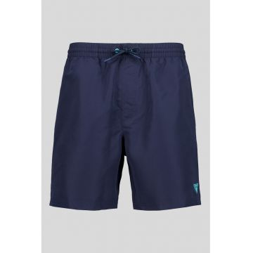 Pantaloni scurti de baie cu dublura interioara de plasa - Bleumarin