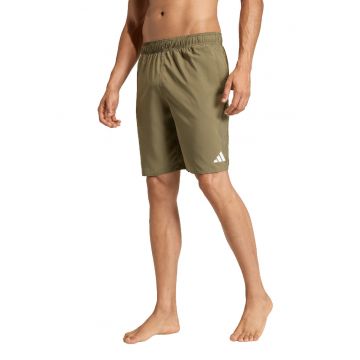 Pantaloni scurti de baie cu talie elastica - Verde sparanghel
