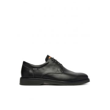 Pantofi barbatesti -  din piele naturala - negru