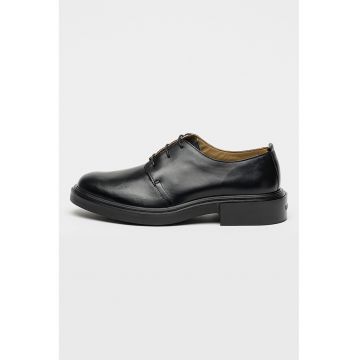 Pantofi derby din piele - Negru