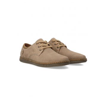 Pantofi din piele perforati
