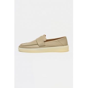 Pantofi loafer din piele Randal - Maro nisip