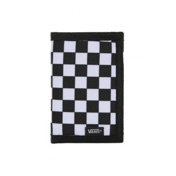 Portofel -  Poliester - 12x8CM - Negru/Alb
