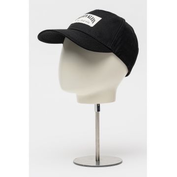Sapca de bumbac Heritage Crest - Alb/Negru