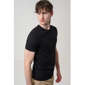 Set de tricouri slim fit - 2 piese - Alb/Negru