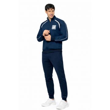 Trening  set cu fermoar pantaloni - albastru - Albastru