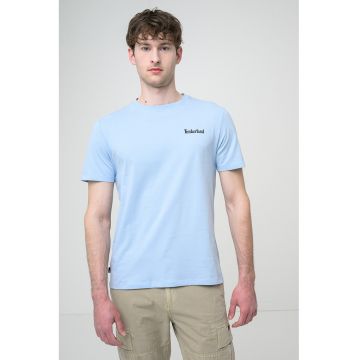 Tricou cu imprimeu grafic cu urs - Albastru deschis