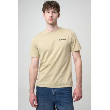 Tricou cu imprimeu grafic cu urs - Bej inchis