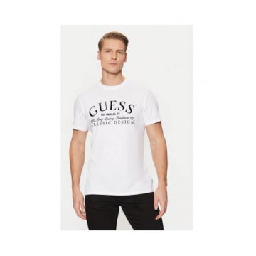 Tricou din bumbac cu imprimeu text pe piept