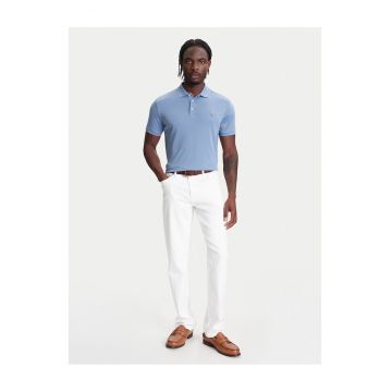 Tricou unisex  albastru - bumbac