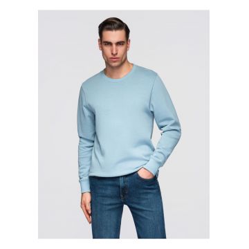 Bluza BASIC uni  OM-SSBN-0271 - Albastru deschis