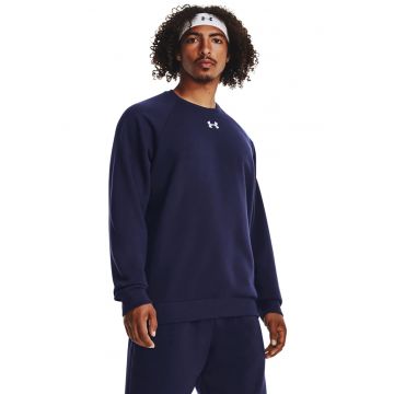 Bluza cu decolteu la baza gatului si maneci raglan pentru fitness Rival - Bleumarin