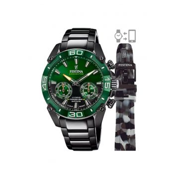 Ceas barbatesc  F20548/2 Quartz Negru