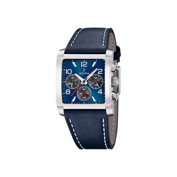 Ceas barbatesc  F20653/1 Quartz Argintiu