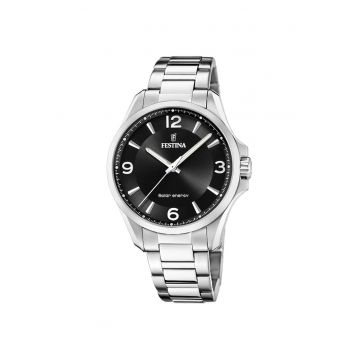 Ceas barbatesc  F20656/4 Quartz Argintiu