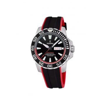 Ceas barbatesc  F20662/3 Quartz Argintiu