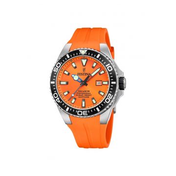 Ceas barbatesc  F20664/4 Quartz Argintiu