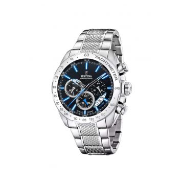 Ceas barbatesc  F20668/6 Quartz Argintiu