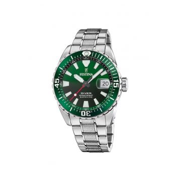Ceas barbatesc  F20669/2 Quartz Argintiu