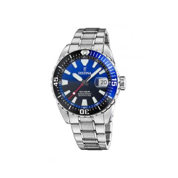 Ceas barbatesc  F20669/5 Quartz Argintiu