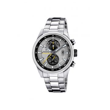 Ceas barbatesc  F20694/4 Quartz Argintiu