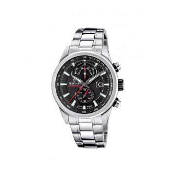 Ceas barbatesc  F20694/6 Quartz Argintiu