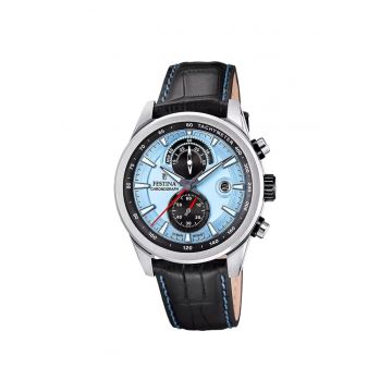 Ceas barbatesc  F20695/2 Quartz Argintiu