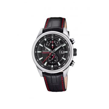 Ceas barbatesc  F20695/6 Quartz Argintiu
