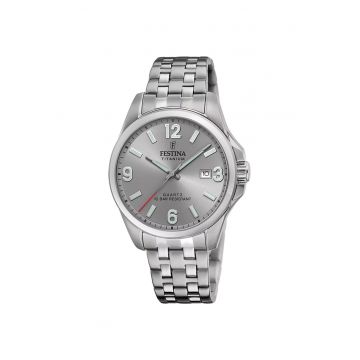 Ceas barbatesc  F20696/2 Quartz Gri